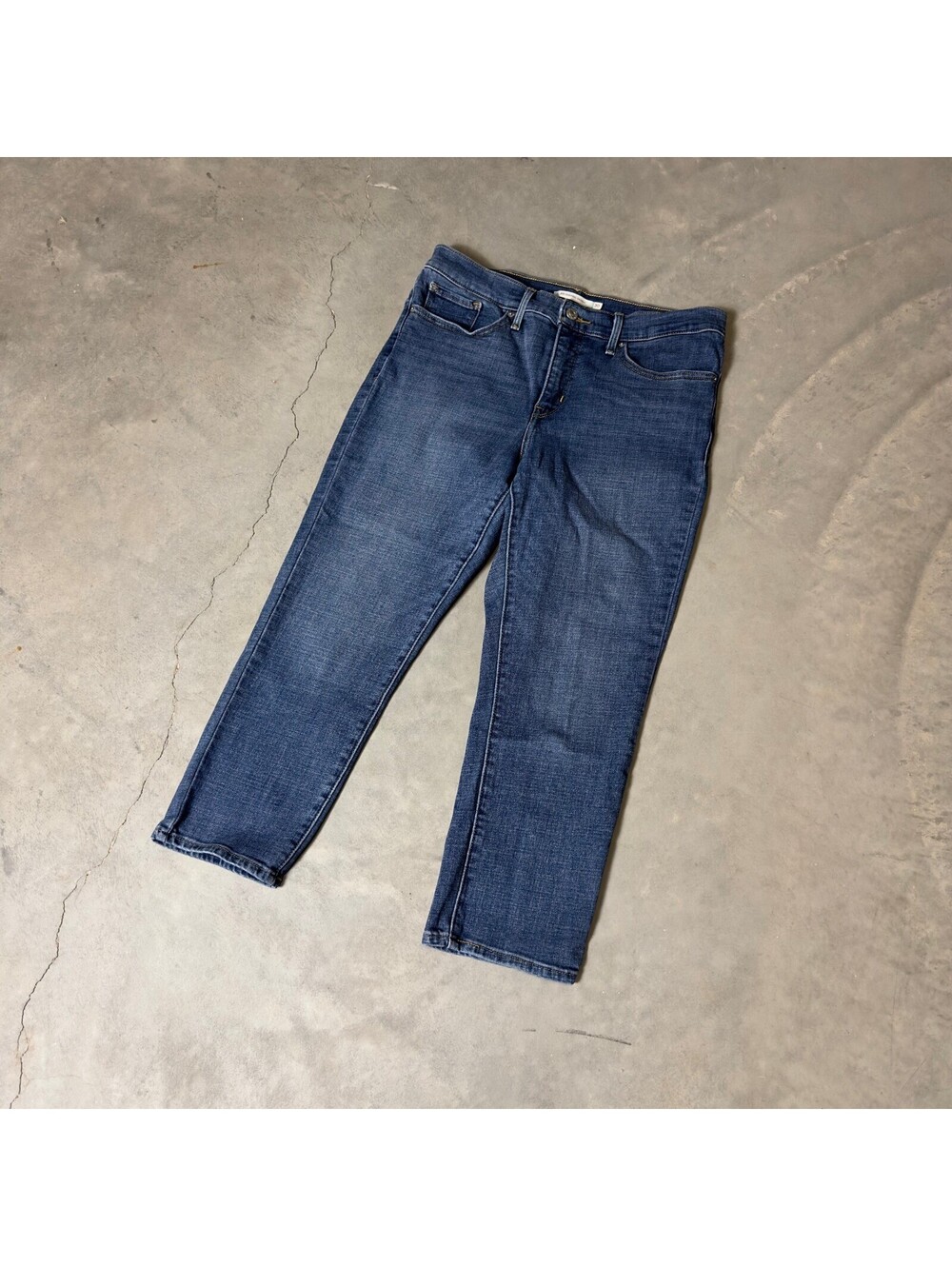 Levis 311 Shaping Skinny Jeans Womens 30 Blue Medium Wash